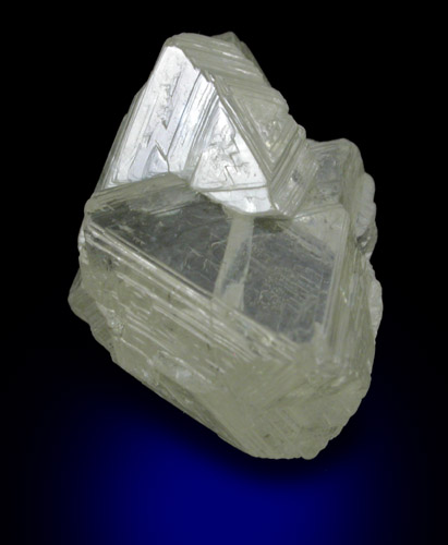 Diamond (8.57 carat two intersecting macle-twin crystals) from Northern Cape Province, South Africa