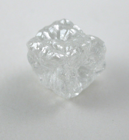 Diamond (1.05 carat colorless cubic crystal) from Magna Egoli Mine, between Bo and Kenema, Sierra Leone