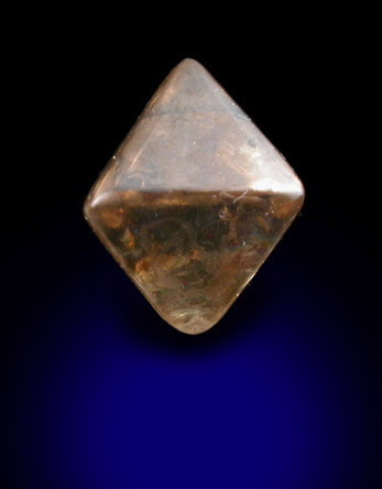 Diamond (2.30 carat brown octahedral crystal) from Argyle Mine, Kimberley, Western Australia, Australia