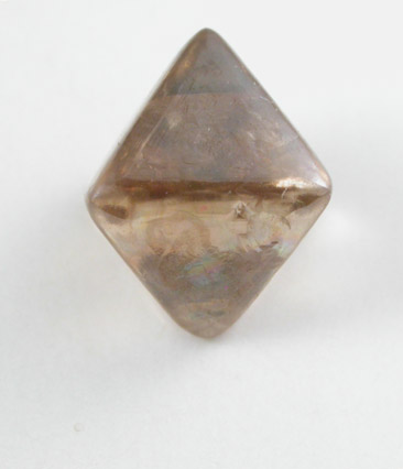 Diamond (2.30 carat brown octahedral crystal) from Argyle Mine, Kimberley, Western Australia, Australia