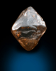 Diamond (2.65 carat red-brown octahedral crystal) from Argyle Mine, Kimberley, Western Australia, Australia