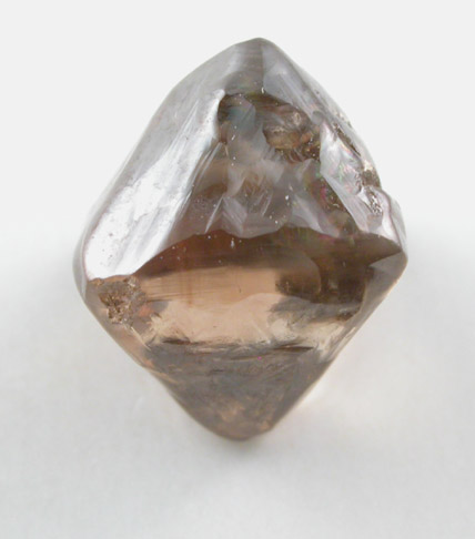 Diamond (2.65 carat red-brown octahedral crystal) from Argyle Mine, Kimberley, Western Australia, Australia
