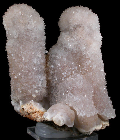 Quartz (stalactitic formation) from Rio Grande do Sul, Brazil