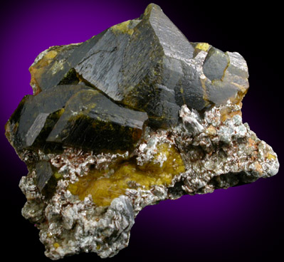 Grossular Garnet with Muscovite from Bendoukou, Sandare District, Kayes Region, Mali