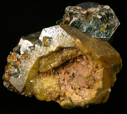 Grossular Garnet with Muscovite from Bendoukou, Sandare District, Kayes Region, Mali