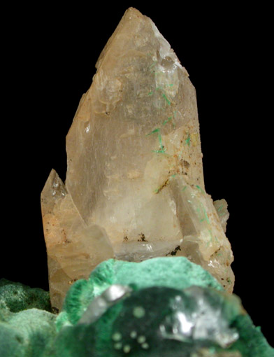 Cerussite and Malachite from Brown's Prospect, Rum Jungle, 61 km south of Darwin, Northern Territory, Australia