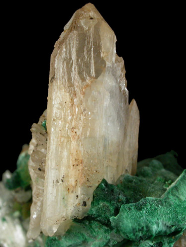 Cerussite and Malachite from Brown's Prospect, Rum Jungle, 61 km south of Darwin, Northern Territory, Australia