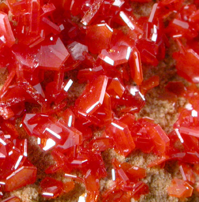 Vanadinite from Mibladen, Haute Moulouya Basin, Zeida-Aouli-Mibladen belt, Midelt Province, Morocco