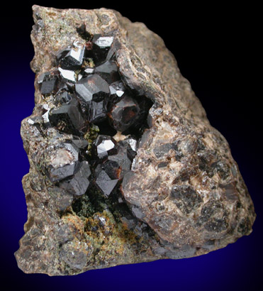 Andradite Garnet from Jerez de Caballeros, Badajoz, Extremadura, Spain