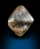 Diamond (2.93 carat brown octahedral crystal) from Damtshaa Mine, near Orapa, Botswana