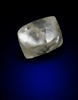 Diamond (0.68 carat pale-brown complex crystal) from Oranjemund District, southern coastal Namib Desert, Namibia