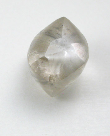 Diamond (0.68 carat pale-brown complex crystal) from Oranjemund District, southern coastal Namib Desert, Namibia