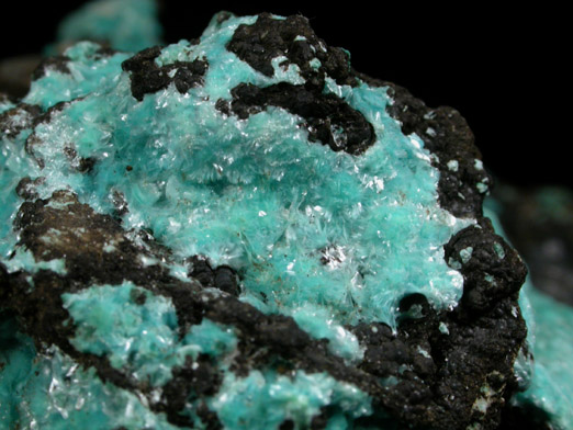 Aurichalcite from Mina Ojuela, Mapimi, Durango, Mexico