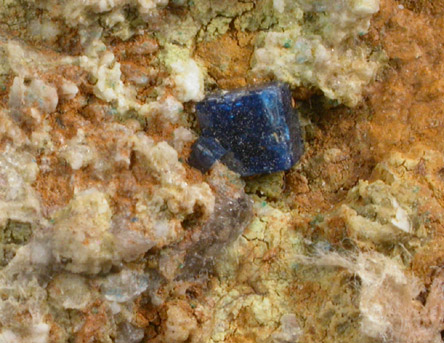 Boleite in matrix from Amelia Mine, Boleo District, near Santa Rosalia, Baja California Sur, Mexico (Type Locality for Boleite)