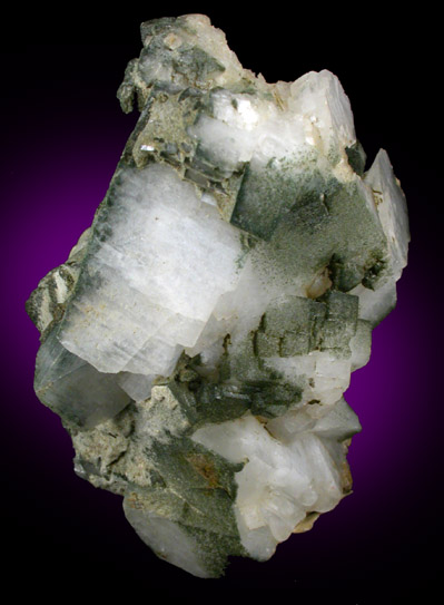 Orthoclase var. Adularia with Chlorite inclusions from Val Malenco, north of Sondrio, Lombardy, Italy