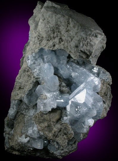 Celestine from Penfield Quarry, Monroe County, New York
