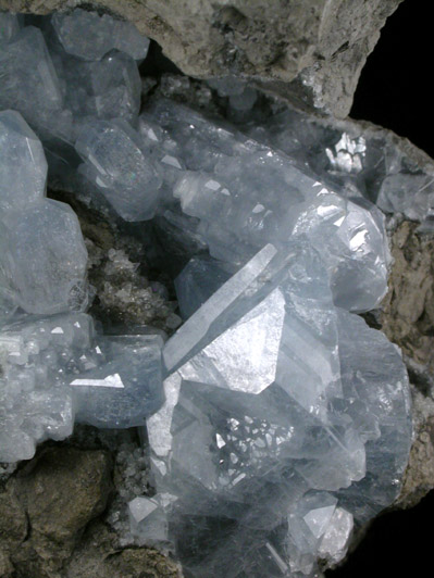 Celestine from Penfield Quarry, Monroe County, New York