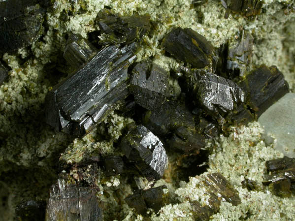 Epidote with Prehnite from near Diakon, Kayes Region, Mali