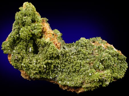 Pyromorphite from Allah Cooper (Valcooper) Mine, Contrary Creek District, near Mineral, Louisa County, Virginia