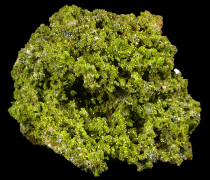 Pyromorphite from Allah Cooper (Valcooper) Mine, Contrary Creek District, near Mineral, Louisa County, Virginia