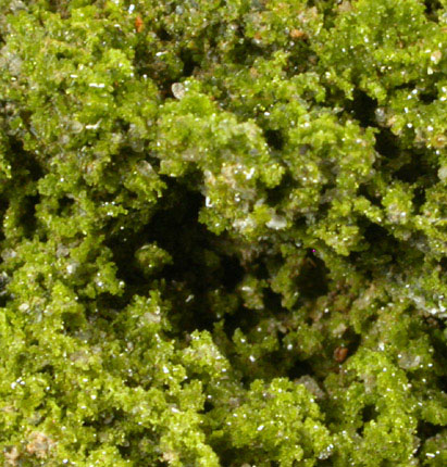 Pyromorphite from Allah Cooper (Valcooper) Mine, Contrary Creek District, near Mineral, Louisa County, Virginia