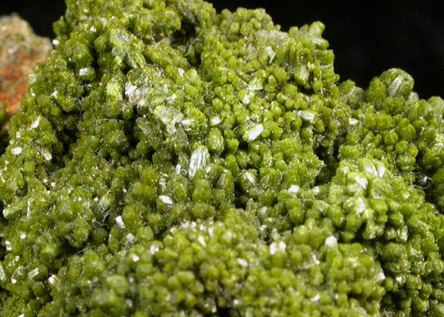 Pyromorphite from Allah Cooper (Valcooper) Mine, Contrary Creek District, near Mineral, Louisa County, Virginia