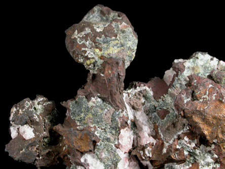 Copper and Silver from Keweenaw Peninsula Copper District, Michigan