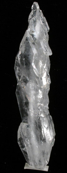 Quartz var. Faden-habit from (Val d'Illiez), Valais, Switzerland