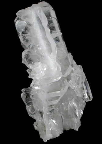 Quartz var. Faden-habit from (Val d'Illiez), Valais, Switzerland