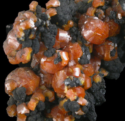 Mimetite var. Campylite with Coronadite from Dry Gill Mine, Caldbeck Fells, Cumbria, England