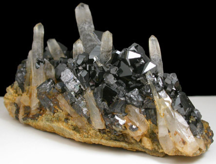 Cassiterite and Quartz from Centro Minero Viloco, 5.5 km NE of Araca, Loyza Province, La Paz Department, Bolivia