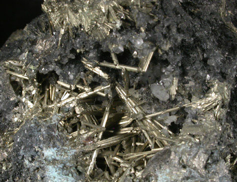 Millerite from Thringen, Germany