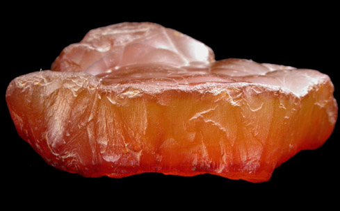 Quartz var. Carnelian from Stirling Brook, Watchung, Somerset County, New Jersey