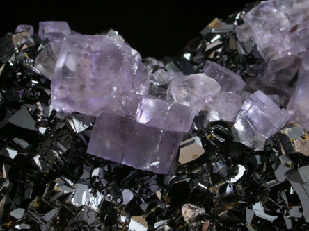 Fluorite on Sphalerite from Cave-in-Rock District, Hardin County, Illinois