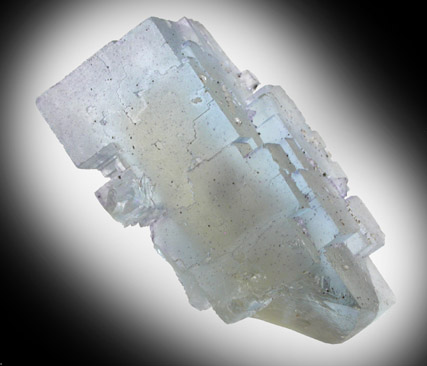 Fluorite with Calcite and Barite from Annabel Lee Mine, Bethel Level, Harris Creek District, Hardin County, Illinois