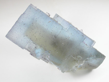 Fluorite with Calcite and Barite from Annabel Lee Mine, Bethel Level, Harris Creek District, Hardin County, Illinois