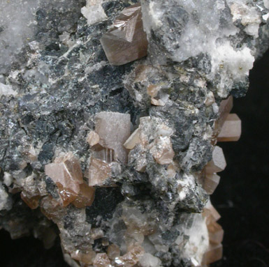 Pyromorphite on Quartz from Pchelojad Mine, Kardzah, Bulgaria