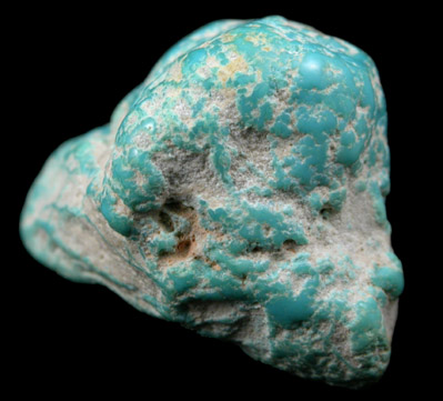 Turquoise from Kingman District, Mohave County, Arizona