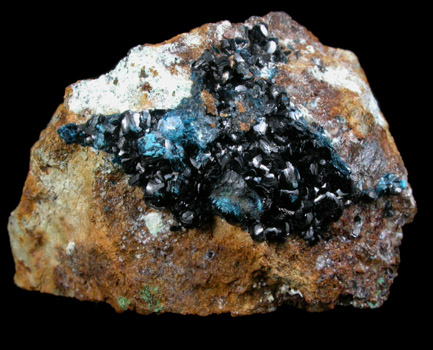 Clinoclase from Majuba Hill, Pershing County, Nevada