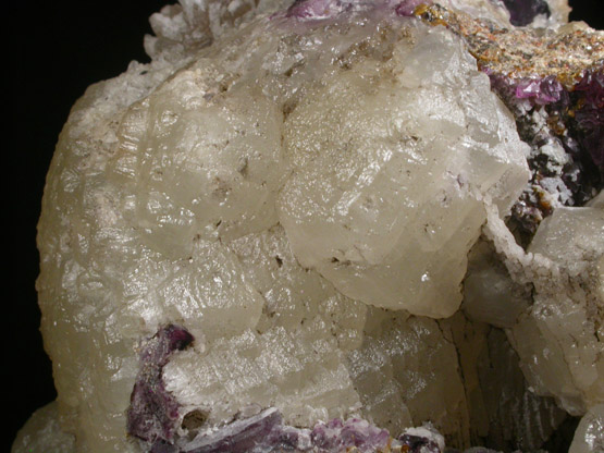 Witherite with Fluorite from Cave-in-Rock District, Hardin County, Illinois