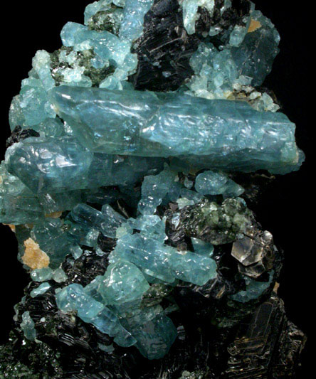 Fluorapatite, Phlogopite, Calcite from Lake Baikal, Irkutskaya Oblast', Siberia, Russia