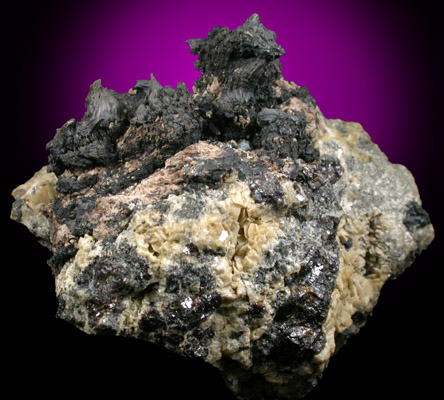 Silver and Siderite from Colorado