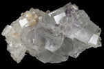 Fluorite on Pyrite from Shangbao Mine, Leiyang, Hunan, China