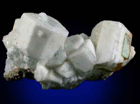 Strontianite pseudomorphs after Celestine from Lime City, Wood County, Ohio