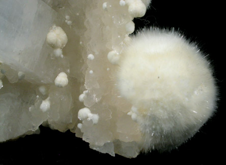 Okenite, Apophyllite, Prehnite from Bombay Quarry, Mumbai (Bombay), Maharastra, India