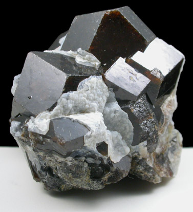 Andradite-Grossular Garnet with Quartz from Trantimou, Kayes Region, Mali