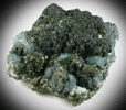 Epidote on Prehnite from Bull Run Quarry, near Conklin, Loudoun County, Virginia