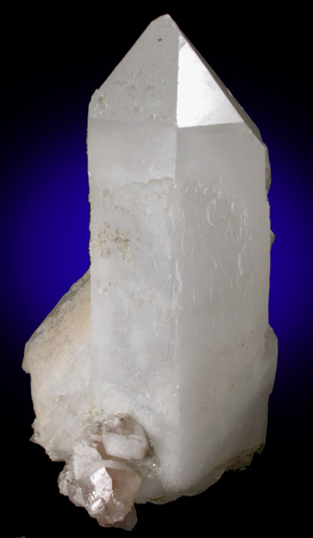 Quartz with Calcite and Pyrite from Steele Mine, Black Rapids, Lyndhurst, Ontario, Canada