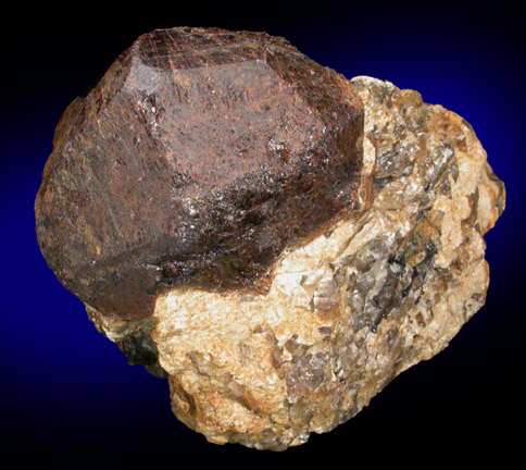 Almandine Garnet from Roebling Mine, Upper Merryall, Litchfield County, Connecticut