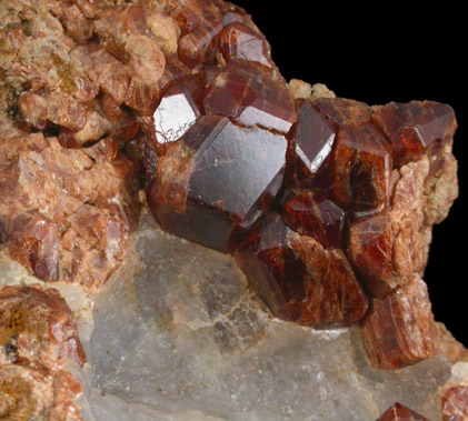 Grossular-Andradite Garnet from Marmoraton Iron Mine, Marmora, Ontario, Canada
